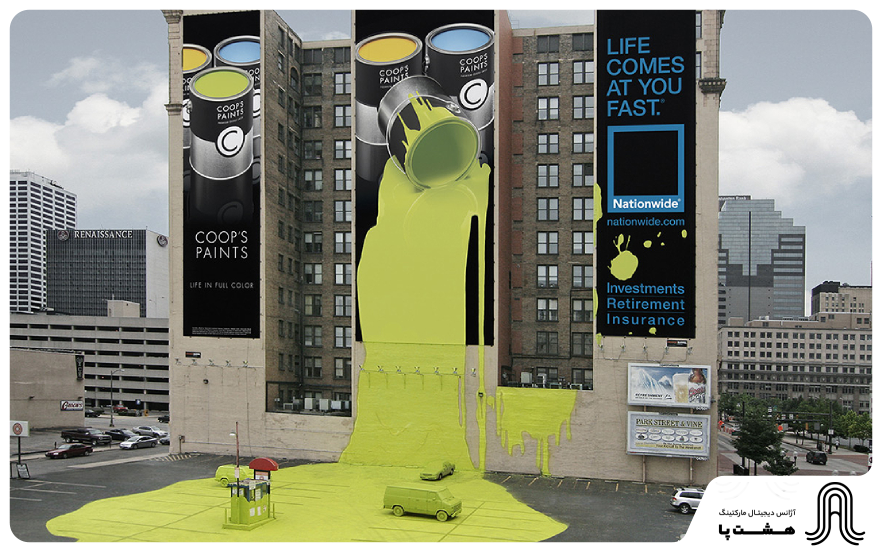 Outdoor and urban advertising